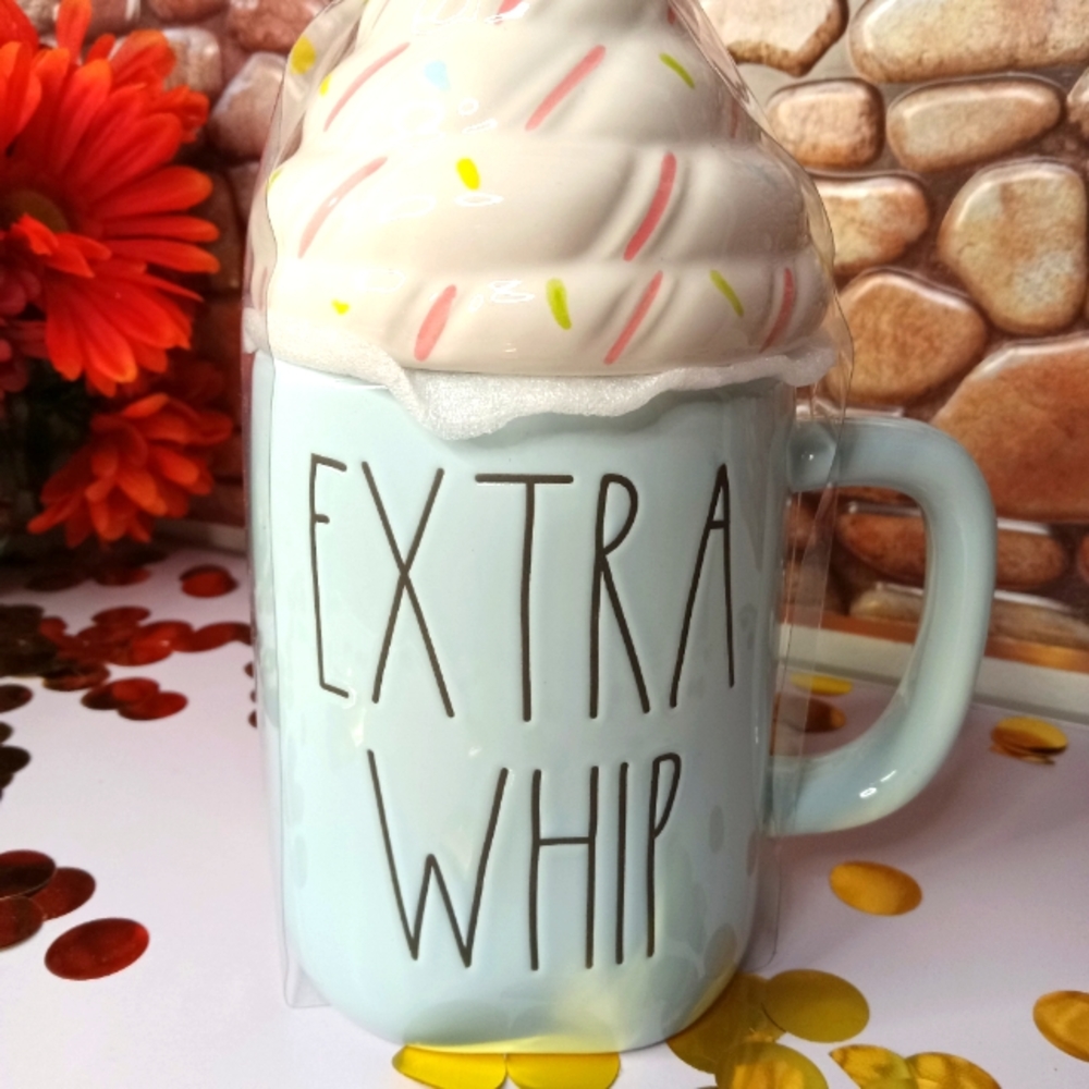 Rea Dunn mug with topping